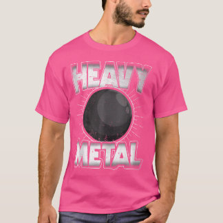 T-shirt Shot Placer Métal Lourd Thrower Athlète Hommes