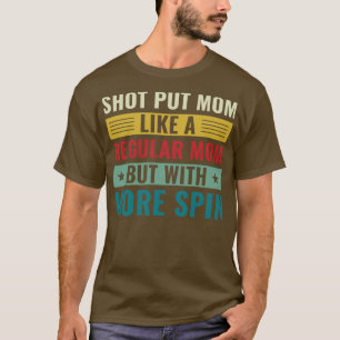 T-shirt Shot Put Maman Shot Put Athlete Shot Putter Maman