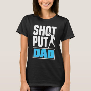T-shirt Shot Put Putter Track Et Field Athlètes Shot Put