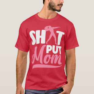 T-shirt Shot Put Putter Track et Field Athlètes Shot Put