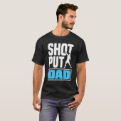 T-shirt Shot Put Putter Track Et Field Athlètes Shot Put (Devant entier)
