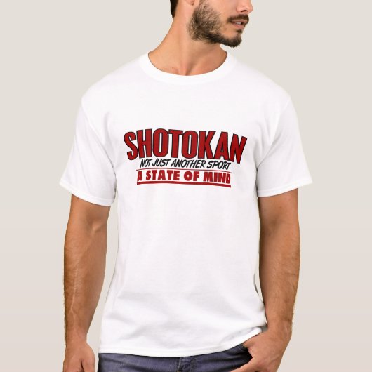 T-shirt SHOTOKAN pas simplement un sport 1,1 (Devant)