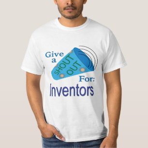 T-shirt Shout Out for Inventors