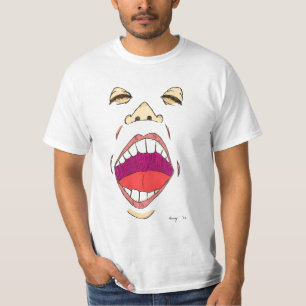 T-shirt "Shout", valeur pour les hommes
