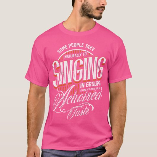 T-shirt Show Choir Design For Opera Singer - Chant En Gr (Devant)