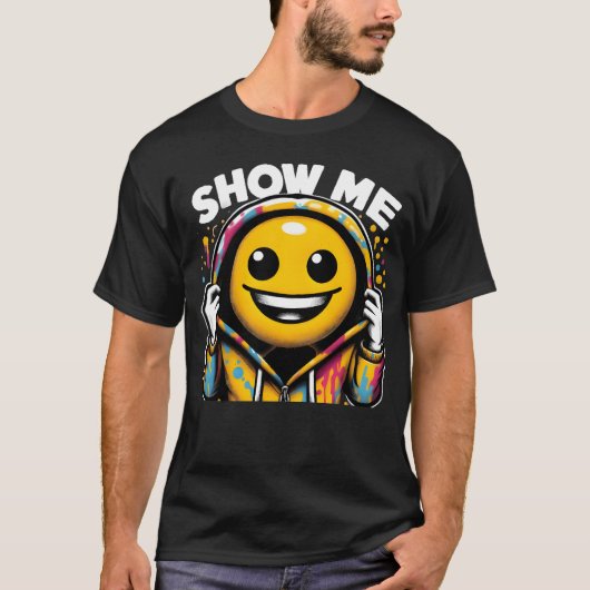 T-shirt SHOW ME 1A vintage (Devant)