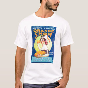 T-shirt ShowPoster orange national #3