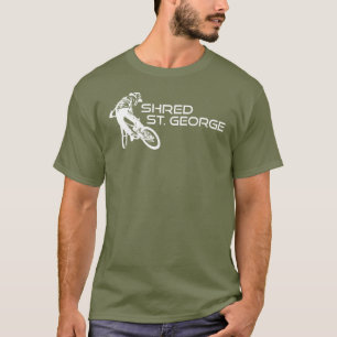 T-shirt Shred St. George Utah Mountain VTT