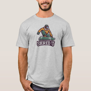 T-shirt Shred University Snowboard