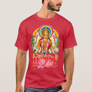 T-shirt Shree Lakshmi déesse de la richesse et de l'abonda