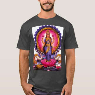 T-shirt Shree Lakshmi Déesse De L'Amour Prospérité Richess