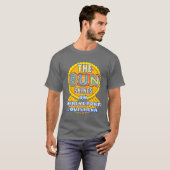 T-shirt Shreveport Sun Shines Artful Sunshine (Devant entier)