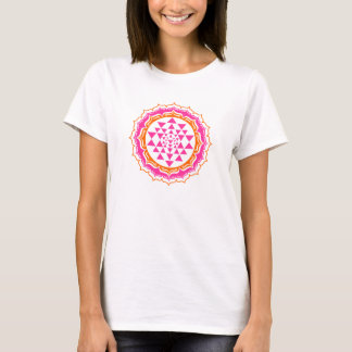T-shirt Shri Chakra Yantra - chef cosmique de l'énergie