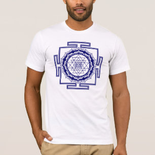 T-shirt Shri Yantra, Lotus, générateur d'énergie