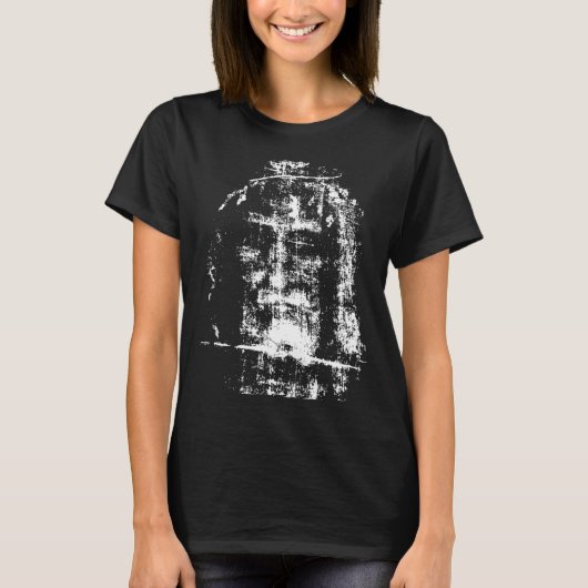 T-shirt Shroud of Turin Jesus Christ Face T-ShirtThe Turin (Devant)