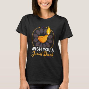T-shirt Shubh Deepalawi Vous Souhaite Un Diwali Jovial 3