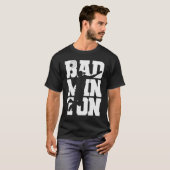 T-shirt Shuttlecock Badminton Racket Sport (Devant entier)