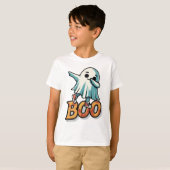 T-shirt Shy Boo Ghost : Trop cinglé pour Boo (Devant entier)