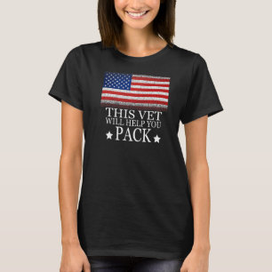 T-shirt Si Ce Drapeau Vous Offense Ce Vet Vous Aidera À Pe