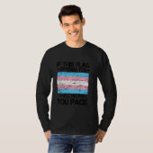 T-shirt Si ce drapeau vous offense, je vous aiderai à prép (Devant entier)