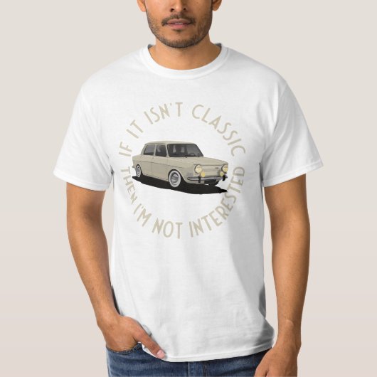 T-shirt Si ce n'est pas classique - Simca 1000 (Devant)