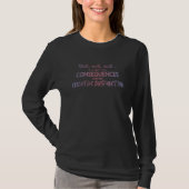 T-shirt Si ce n'est pas les conséquences de mon propre exé (Devant)