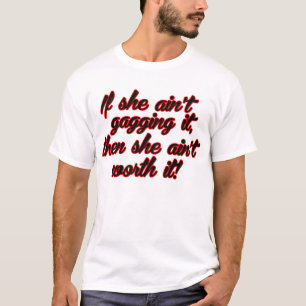 T-shirt Si elle ne l'attrape pas, alors elle le dit