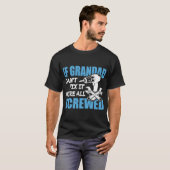 T-shirt Si Grand-père ne peut pas le réparer si c'était no (Devant entier)