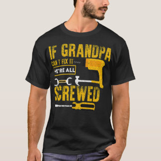 T-shirt Si grand-père ne peut pas réparer la namastay feme
