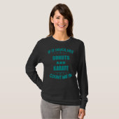 T-shirt Si Impliquent Des Donuts Et Le karaté Me Comptent (Devant entier)