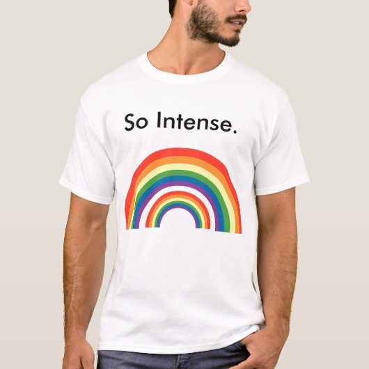 T-shirt Si intense (Devant)