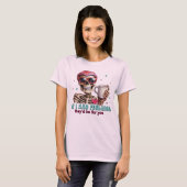 T-shirt Si j'avais des sentiments, ils seraient pour toi (Devant entier)