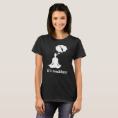 T-shirt Si je mange du saxophone (Devant entier)
