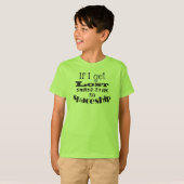 T-shirt Si je me perds, retourne-moi dans mon vaisseau spa (Devant entier)