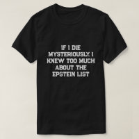 Si je meurs de manière mystérieuse....