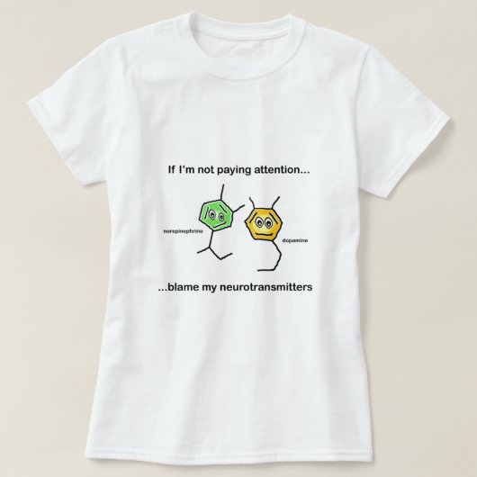 T-shirt Si je ne fais pas attention... (Design devant)
