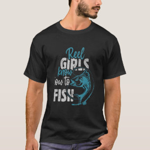 T-shirt Si je peux pêcher au lac ou à la rivière, je suis 
