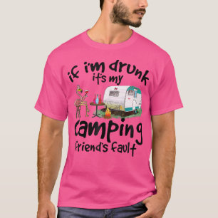 T-shirt Si Je Suis Coupé, C'Est La Flamine De Mon Ami De C