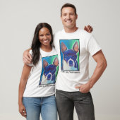 T-shirt Si j'étais un chien, je volerais des baisers aussi (Unisexe)
