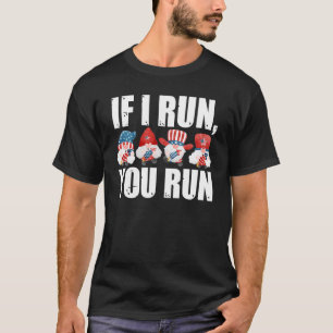 T-shirt Si J'Exécute Vous Exécutez Fireworks Director Usa