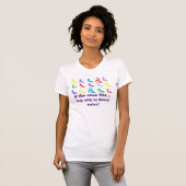 T-shirt "Si La Chaussure S'Adapte..."T-shirt (Devant entier)