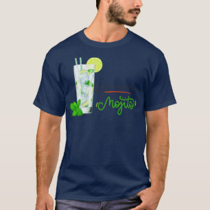 T-shirt Si la vida te da limones haz MOJITO