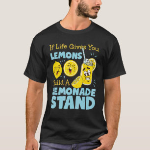 T-shirt Si La Vie Vous Donne Des Citrons Construisent Un S