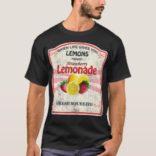 T-shirt Si La Vie Vous Donne Des Citrons Font De La Lémona