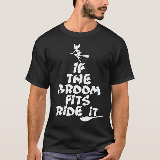 T-shirt si le balai s'adapte (Devant)