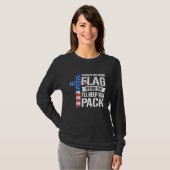 T-shirt Si Le Drapeau Vous Offense, Vous Aiderez À Pack 2 (Devant entier)