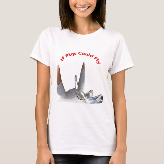 T-shirt Si Les Chiens Pouvaient Voler (Devant)