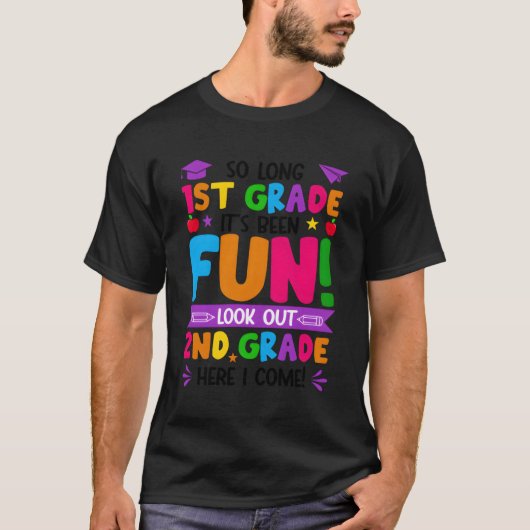T-shirt Si Long 1Ème Année Étudier 2Ème Année (Devant)