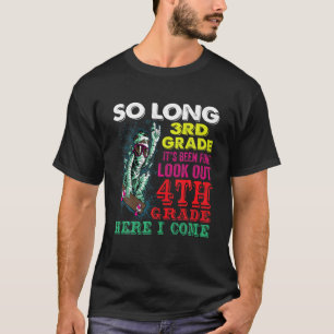 T-shirt Si Long 3E Année Regardez En 4E Année Je Viens