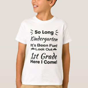 T-shirt Si long jardin d'enfants C'est amusant